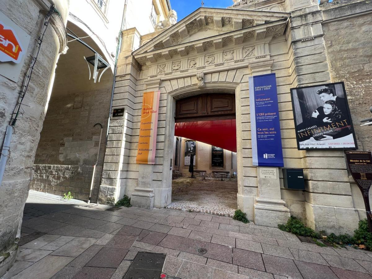 La Cachette De L'Horloge - Ac Clim - Wifi - 100M Palais Des Papes Lägenhet Avignon Exteriör bild